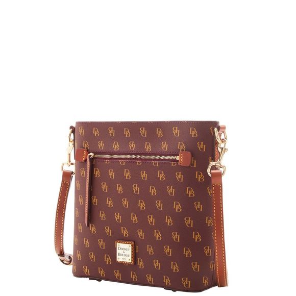 Dooney & Bourke Gretta Zip Crossbody Shoulder Bag - Bordeaux - Picture 2 of 4
